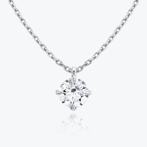 Solitaire Diamond Necklace